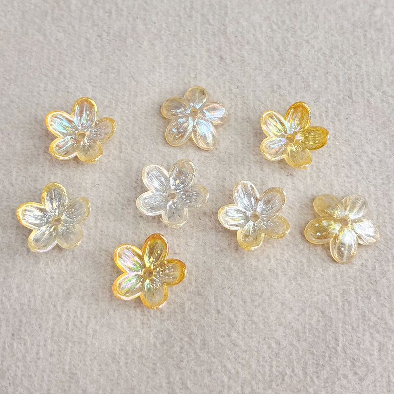 Glow-in-the-Dark Flower Beads