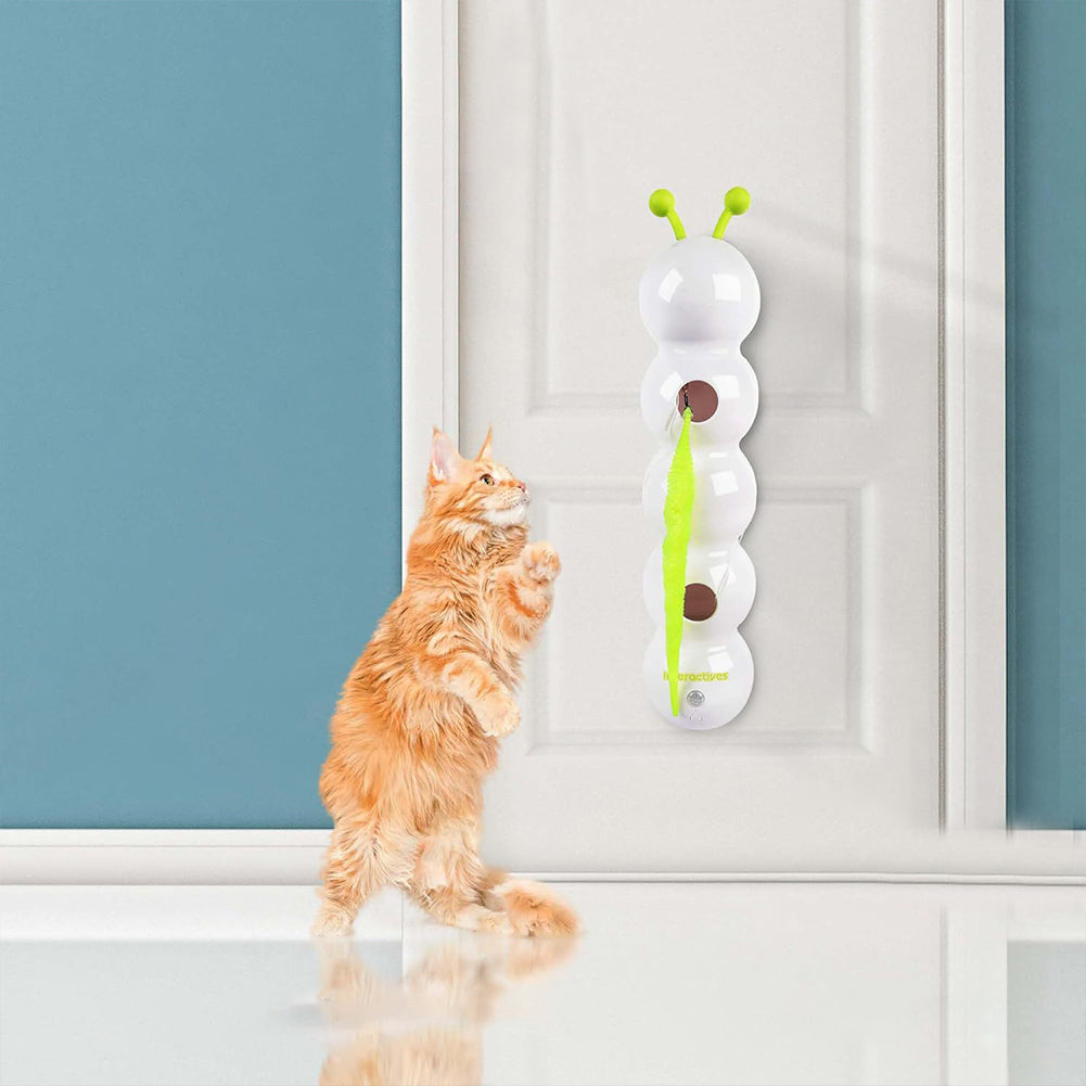 Motion-Activated Wiggly Tail Cat Toy