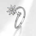 Snowflake Spinner Ring