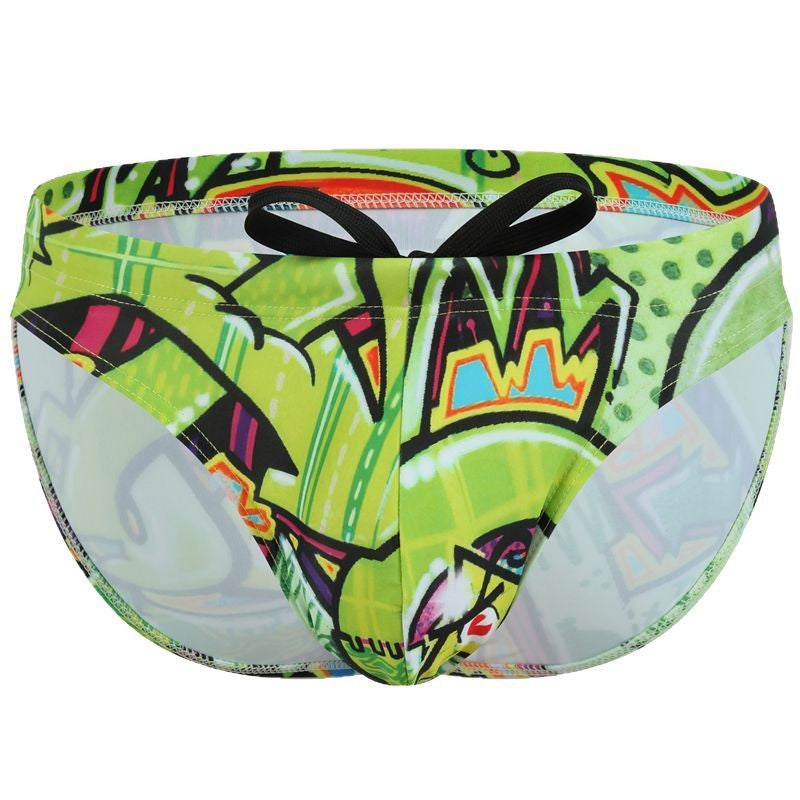 Men's Printed Swim Trunks