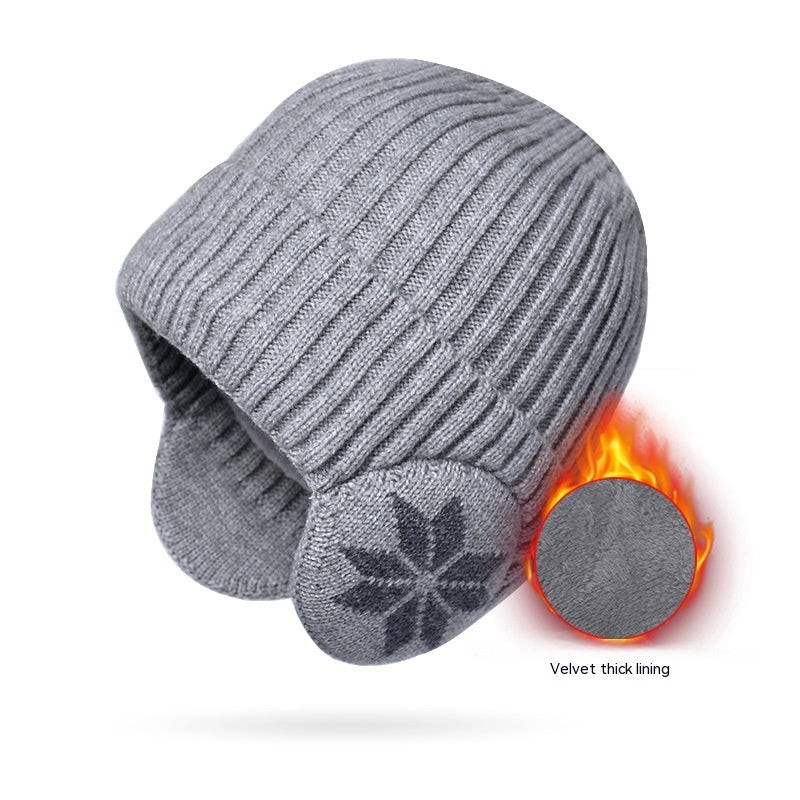 Fleece-Lined Knit Beanie