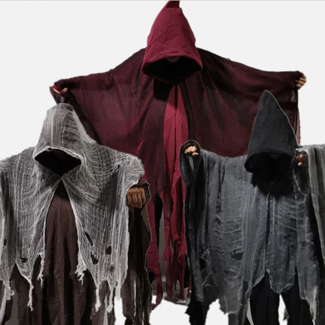 Tattered Ghost Hooded Cape