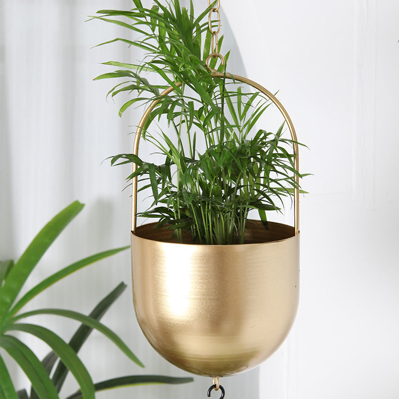 Hanging Iron Plant Cradle