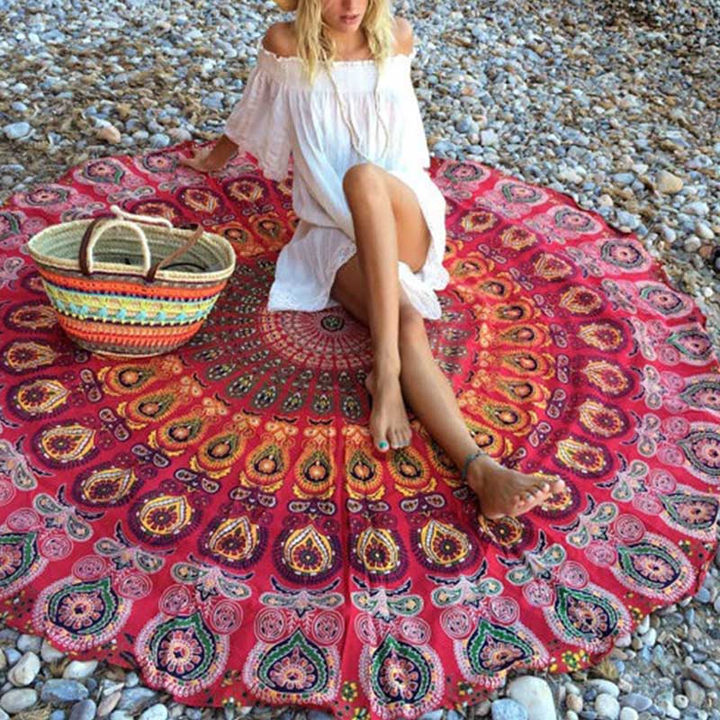 Round Mandala Tapestry
