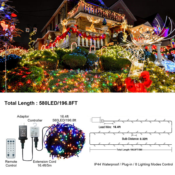 Twinkle String Lights (197 ft)