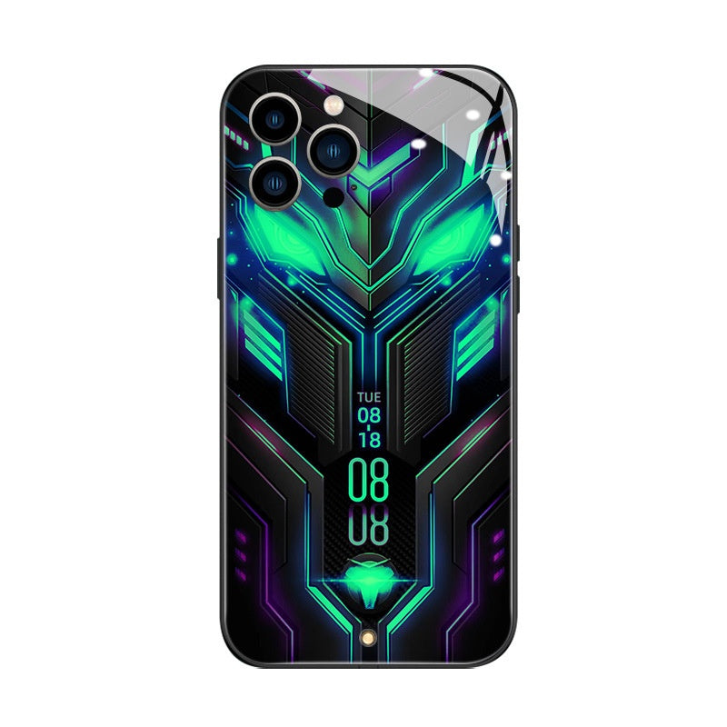 Racing Car Glass Phone Case