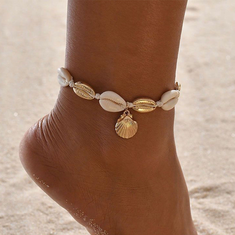 Boho Shell Anklet