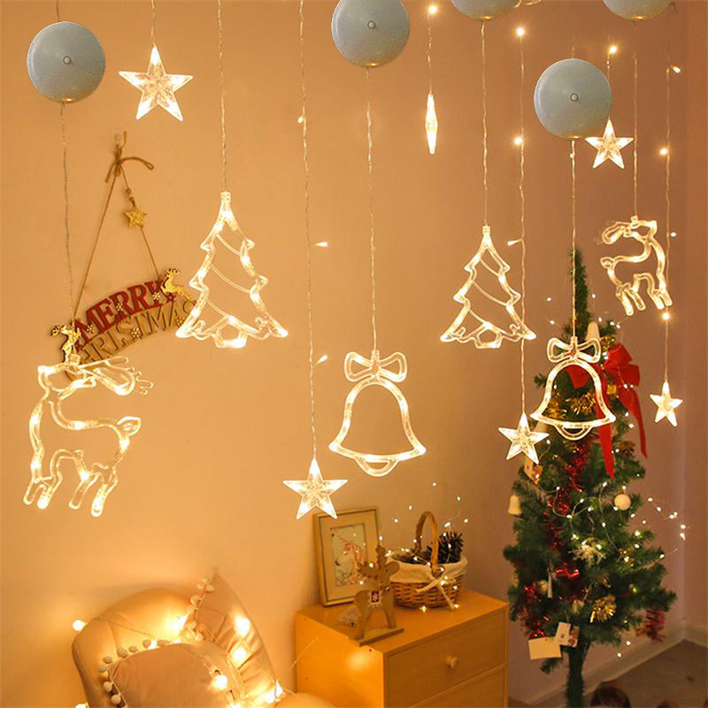Christmas Window Suction Cup Lights