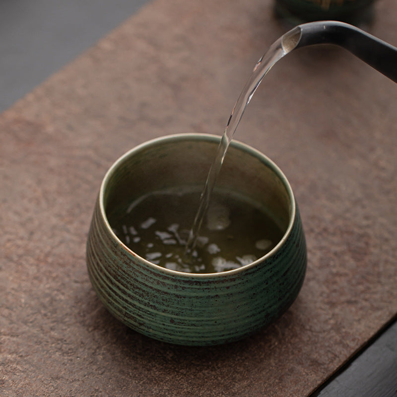 Kiln-Fired Matcha Bowl