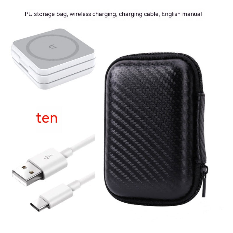 Foldable 3-in-1 Magnetic Travel Charger