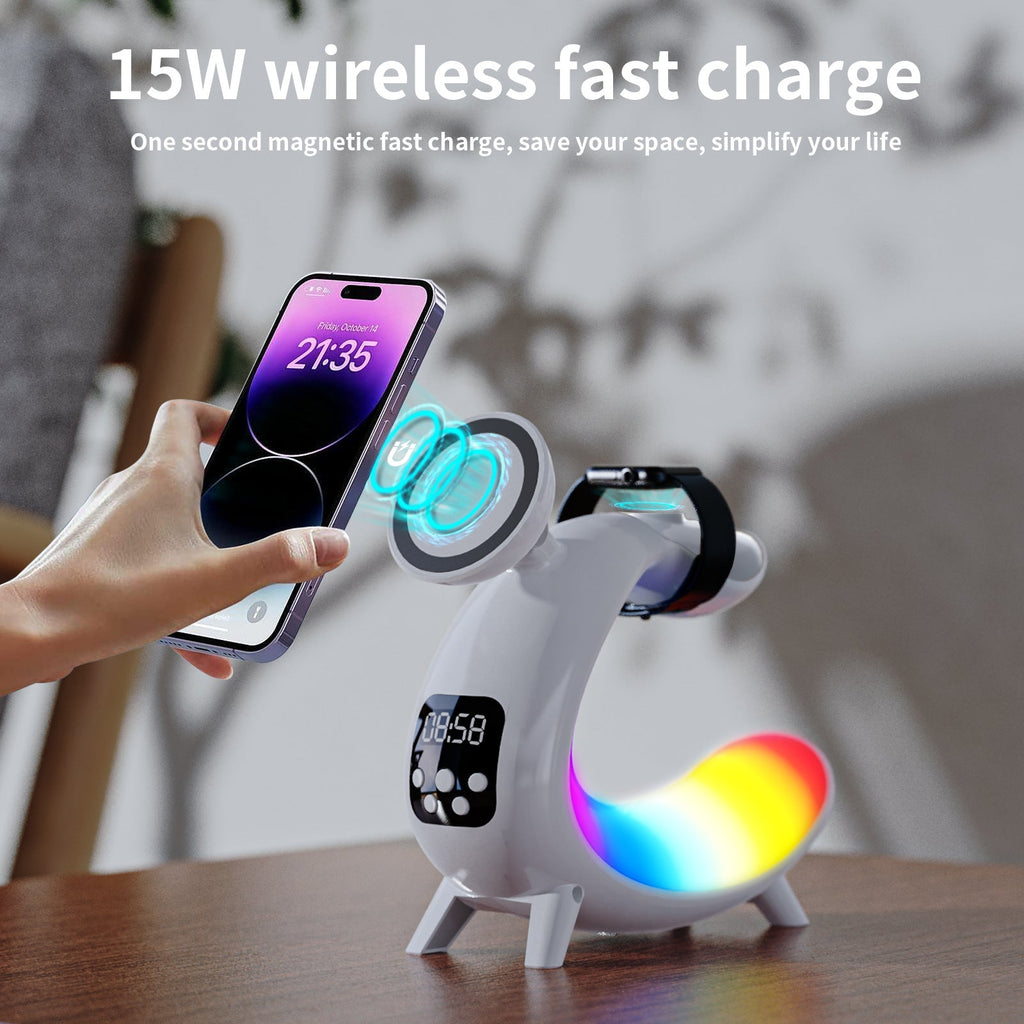 Wireless Charging Bedside Lamp