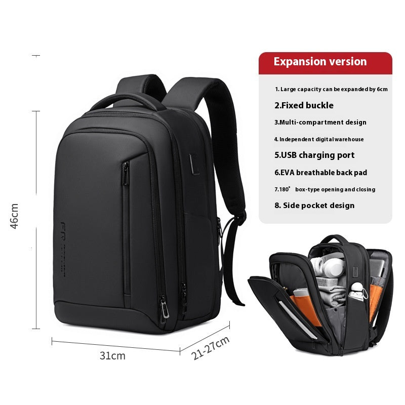 Expandable Waterproof Laptop Briefcase