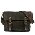 Washed Canvas Shoulder Bag