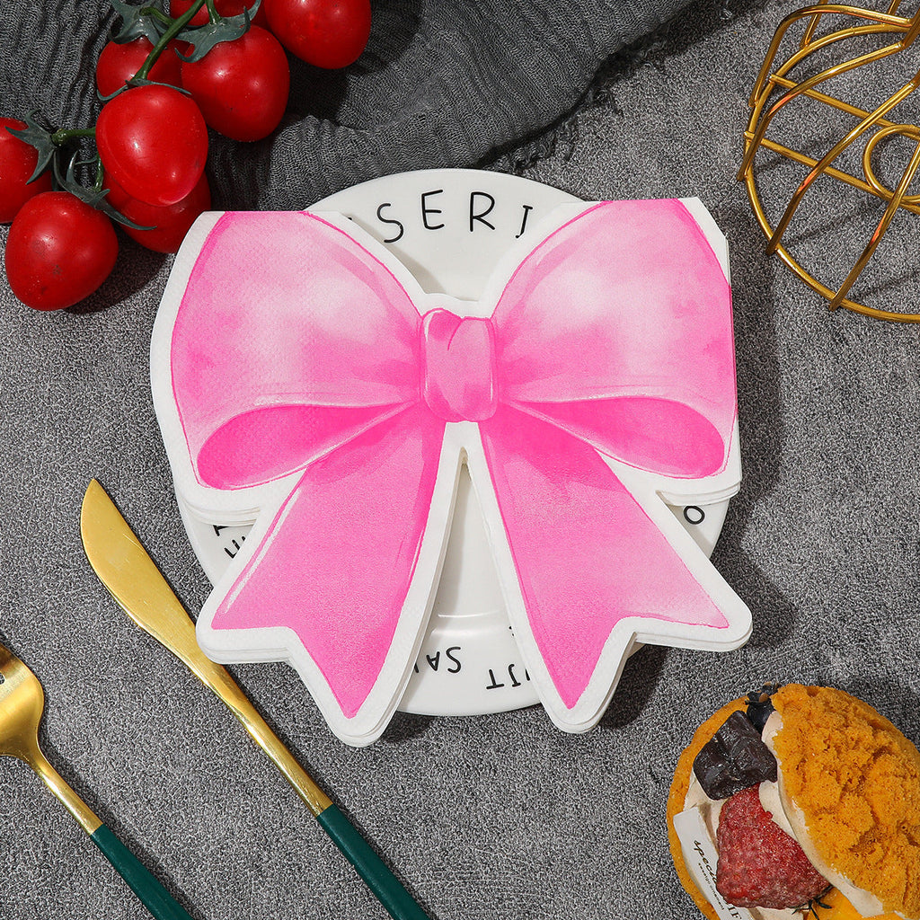 Bow-Shaped Party Napkins