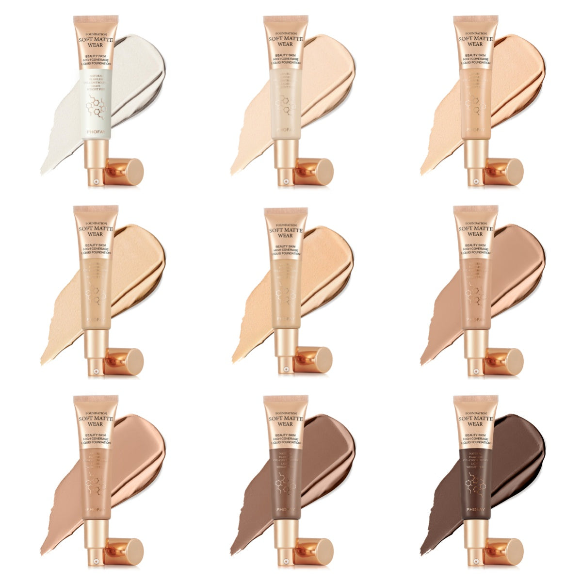 Full-Coverage Liquid Foundation