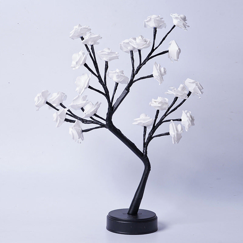 Glowing Rose Tree Lamp