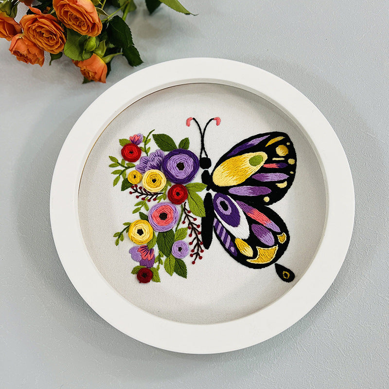 Butterfly Embroidery Kit