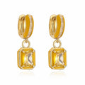 Candy Cube Crystal Earrings