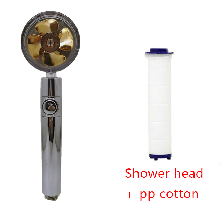 High-Pressure Turbo Fan Shower Head