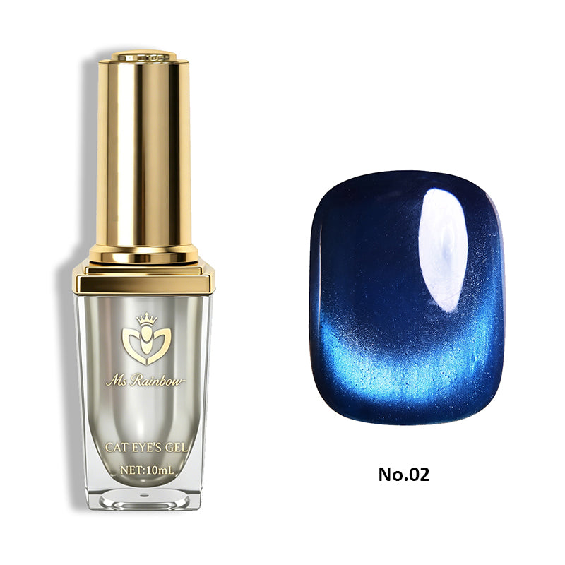 Magnetic Cat-Eye Gel Polish – Ocean Blue (10 ml)