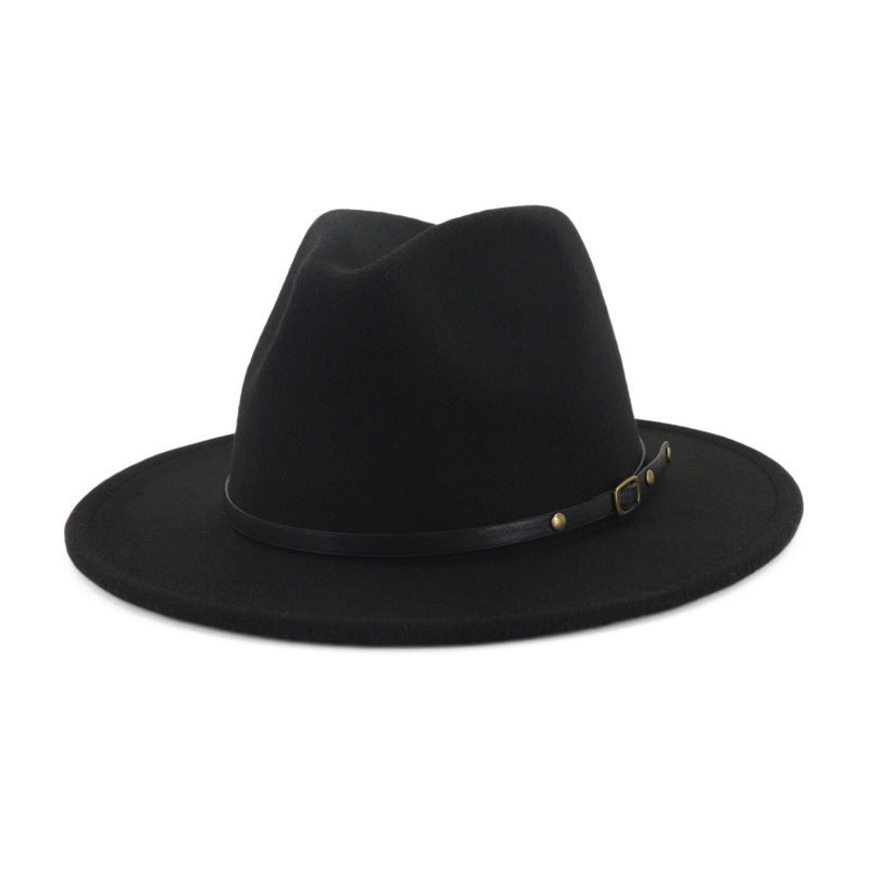 Two-Tone Wool Fedora