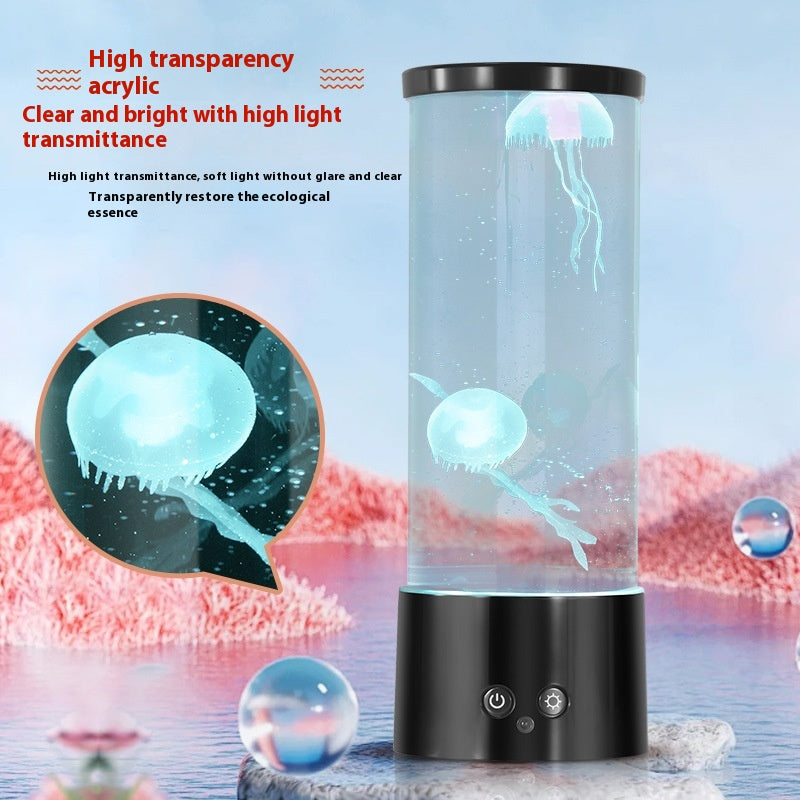 Color-Changing Jellyfish Lamp