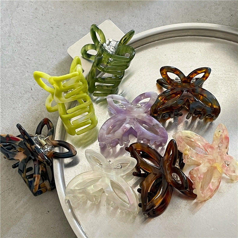 Retro Butterfly Hair Clips