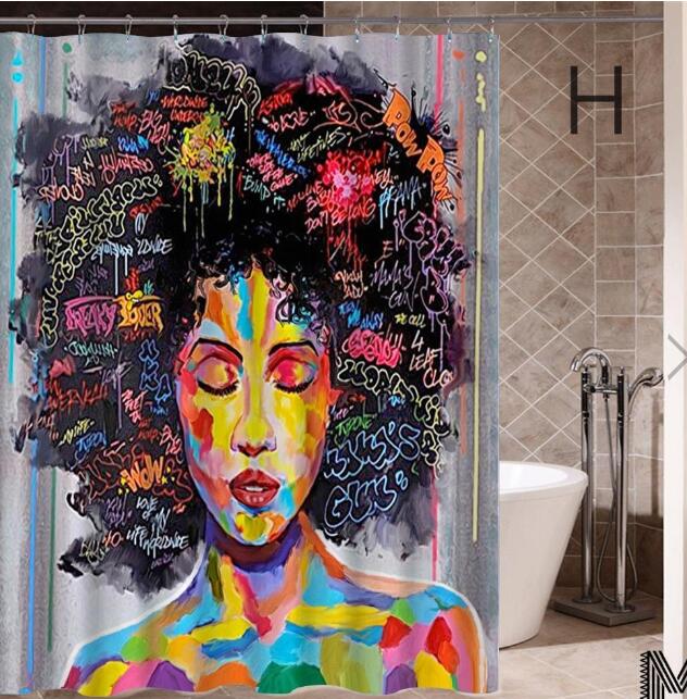 Graffiti Art Shower Curtain