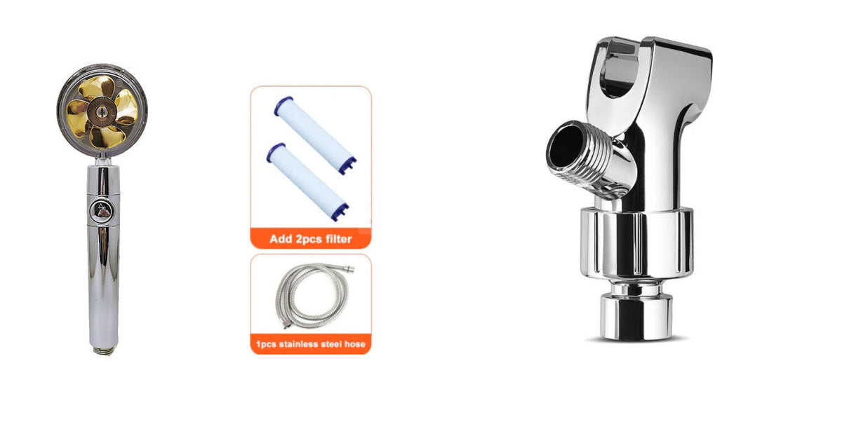 High-Pressure Turbo Fan Shower Head