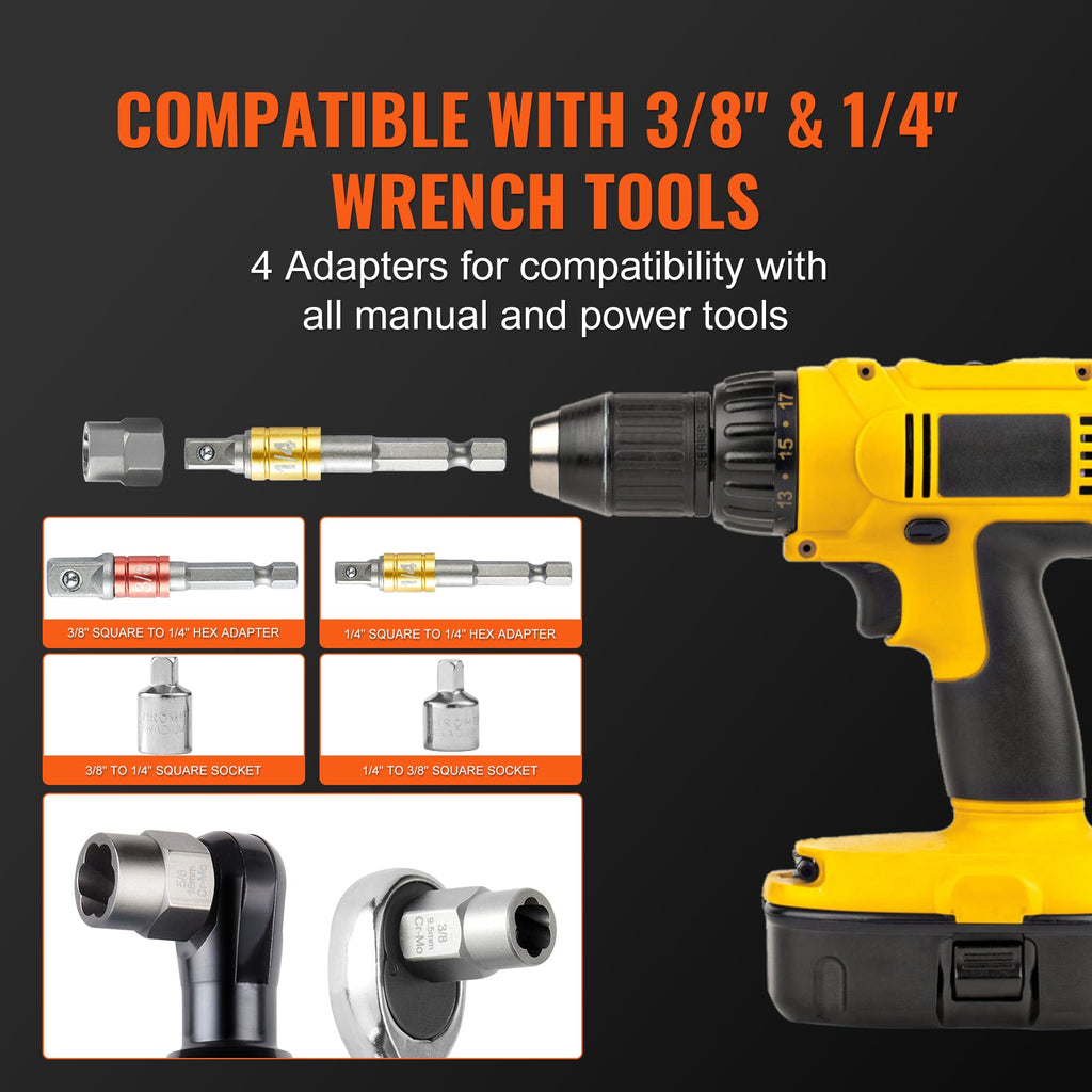 29-Piece Bolt Extractor Set