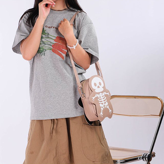 Cute Skull Crossbody Phone Bag