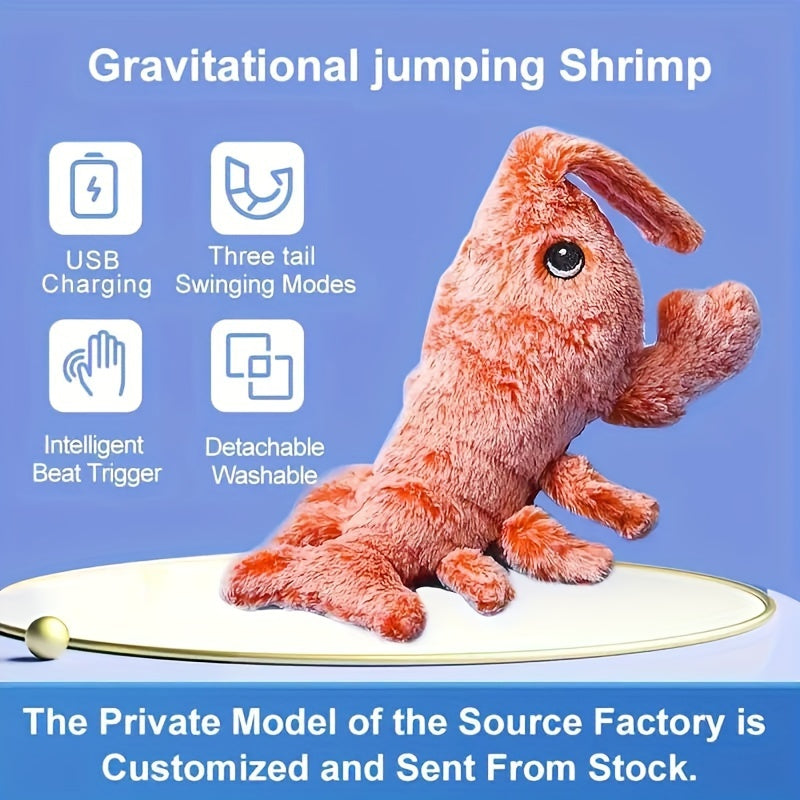Flopping Lobster Cat Toy