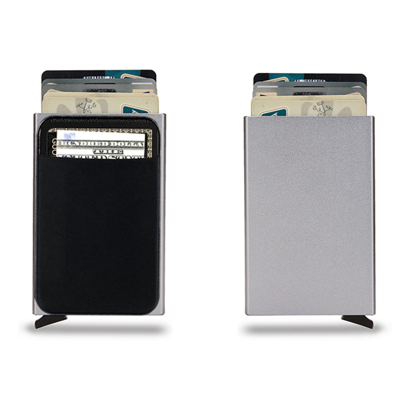 Slim Metal Card Holder Wallet