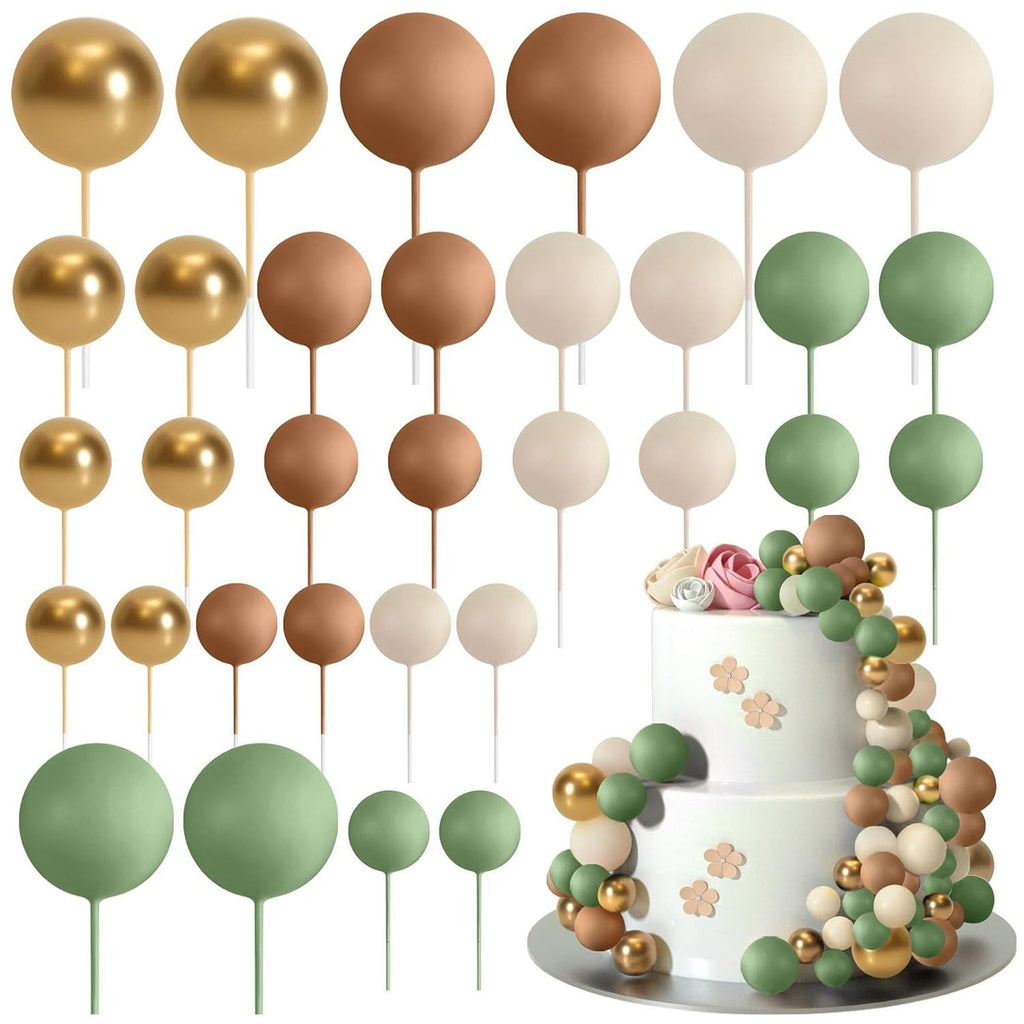 Foam Ball Cake Toppers (32)