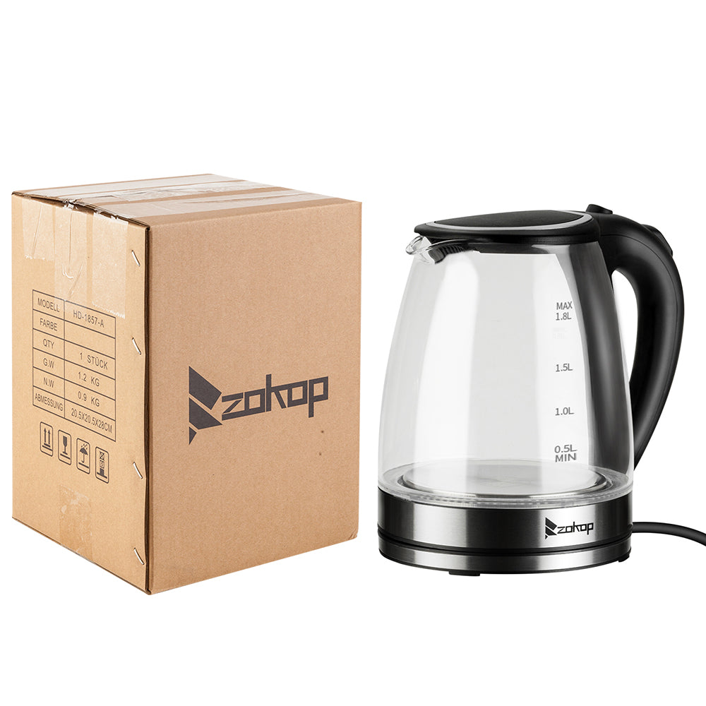 1.8 L Glass Electric Kettle