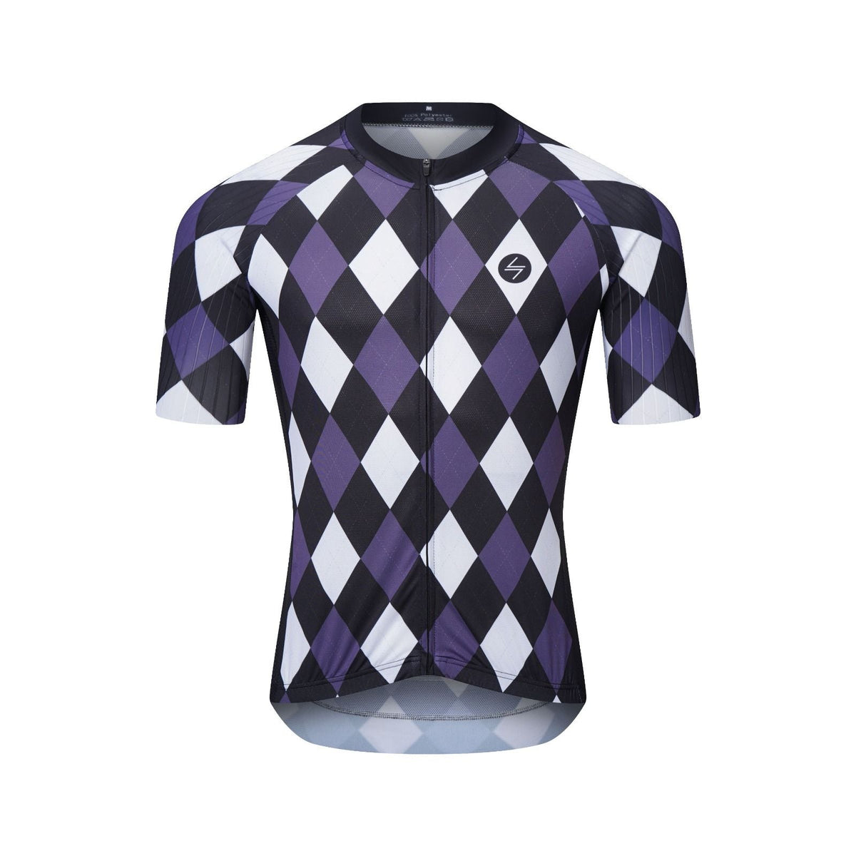 Printed Short-Sleeve Cycling Jersey