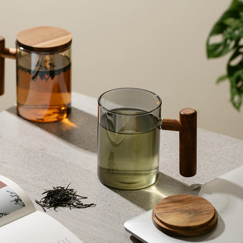 Glass Tea Infuser Mug