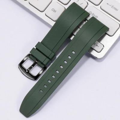 Quick-Release Rubber Watch Strap
