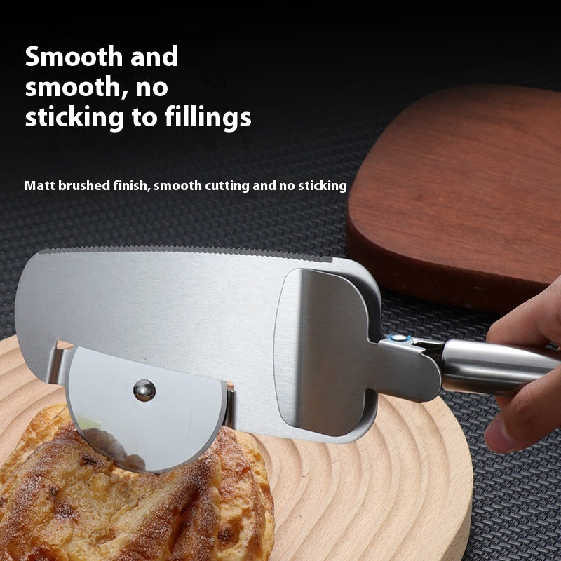 3-in-1 Stainless Pizza Cutter
