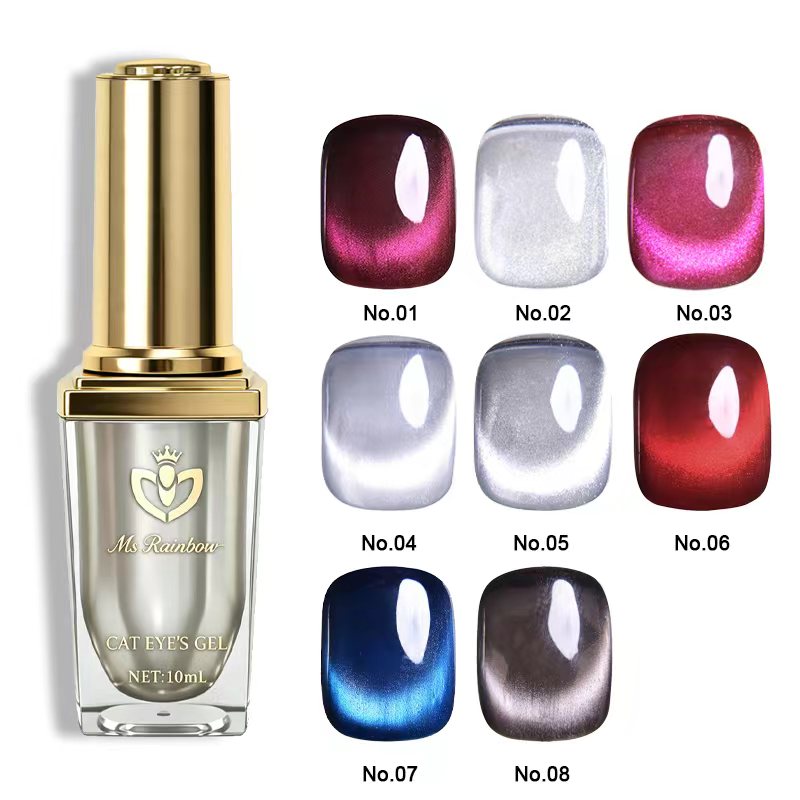 Magnetic Cat-Eye Gel Polish – Ocean Blue (10 ml)