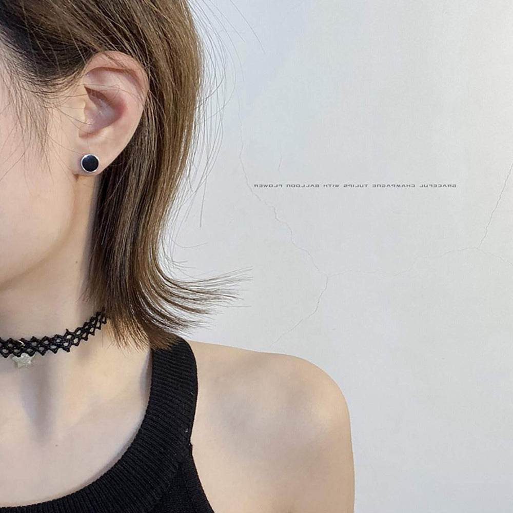 Punk Stainless Steel Earrings