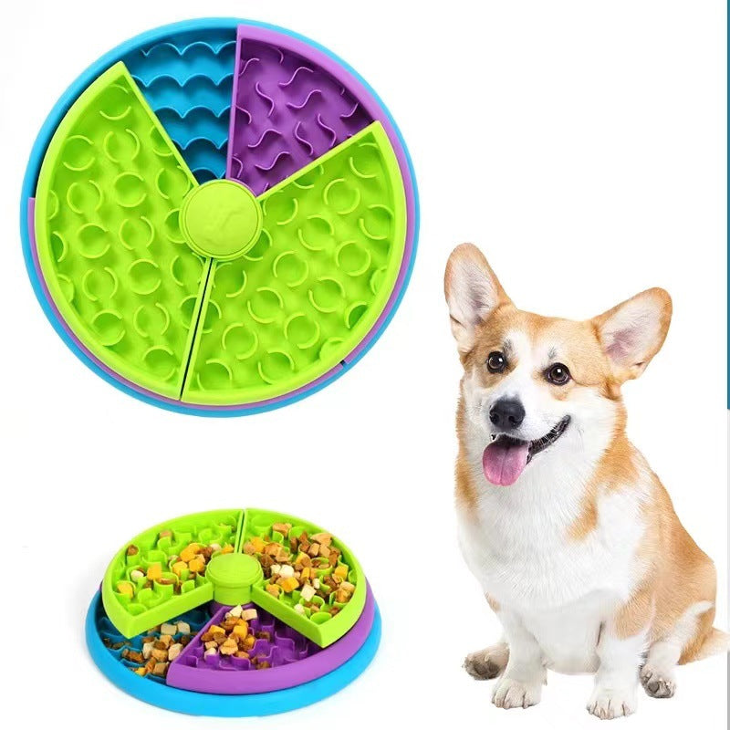 Rotating 3-Layer Puzzle Feeder
