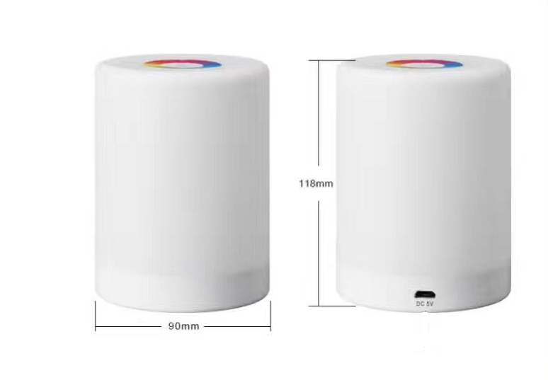 Touch Color-Changing Bedside Lamp