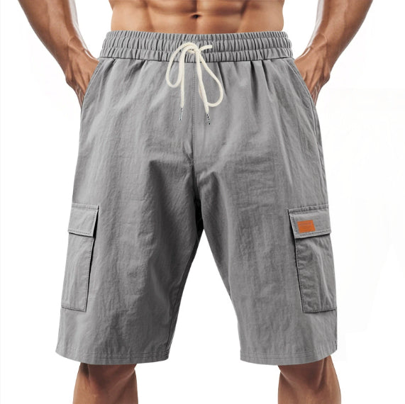 Men's Linen Drawstring Shorts