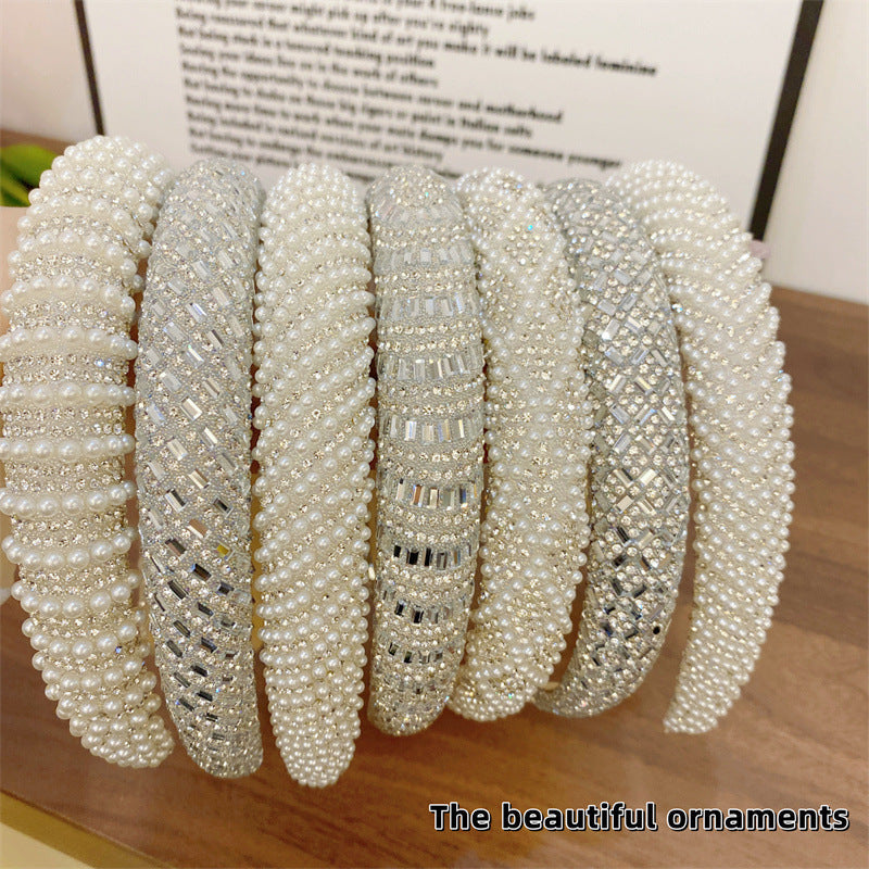 Faux Pearl Headband