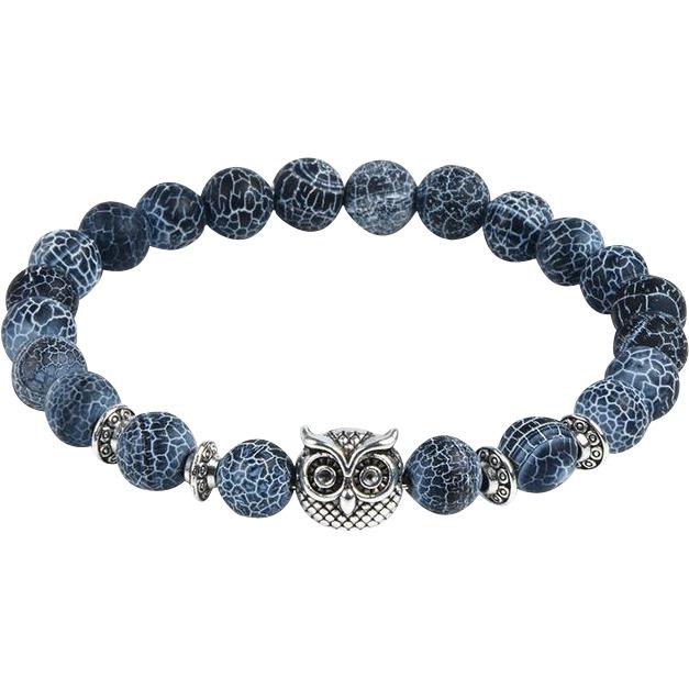 Natural Stone Animal Head Bracelet