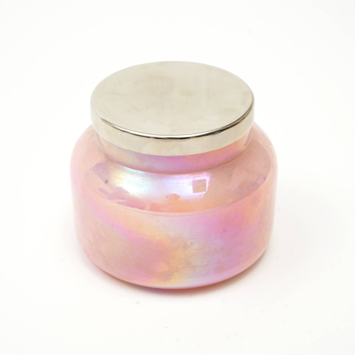 Pink Lustre Scented Candle Jar