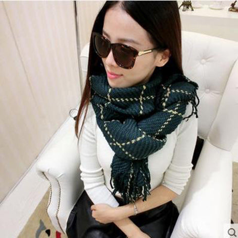 Cashmere-Feel Long Scarf