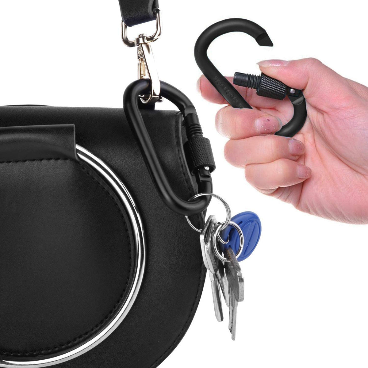 Aluminum D-Ring Carabiners