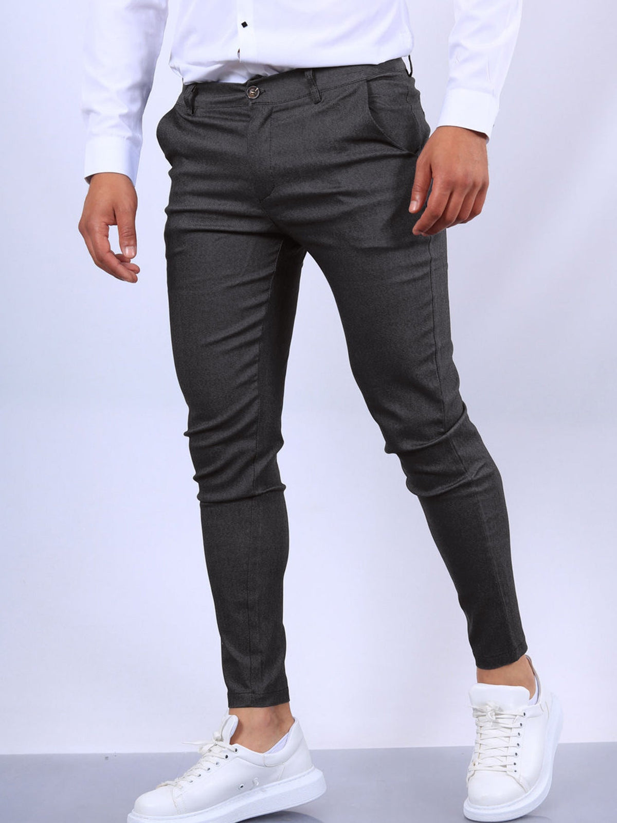 Men's Slim Office Trousers